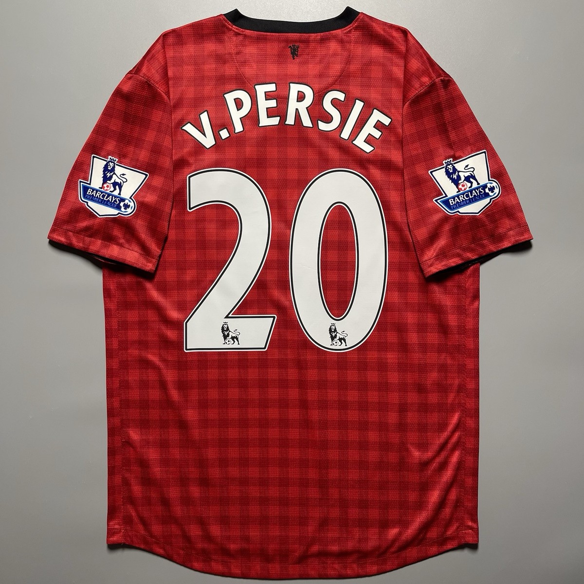 MANCHESTER UNITED NIKE 2012/2013 HOME JERSEY #20 VAN PERSIE SIZE