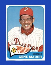 1965 Topps Set-Break #489 Gene Mauch Mgr NM-MT OR BETTER *GMCARDS*