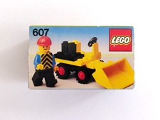 VINTAGE LEGO 607 MINI LOADER DIGGER SEALED BOX MISB LEGOLAND CLASSIC TOWN 1979