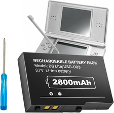 USG-003 2800Mah Battery, Ultra High Capacity Li-Ion Battery Replacement for Nint