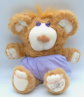 Vintage 1986 Furskins ''Lila Claire'' Teddybär von Xavier Roberts
