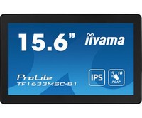"Iiyama 39.5Cm (15,6\") TF1633MSC-B1 16:9 Touch Hdmi+Dp Bl Retail"