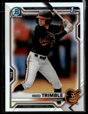 L15,512 - 2021 Bowman Chrome Draft Refractors #BDC144 Reed Trimble