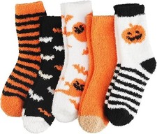 Fuzzy Socks for Women, Fall Fluffy Slipper Socks, Cozy Home Socks