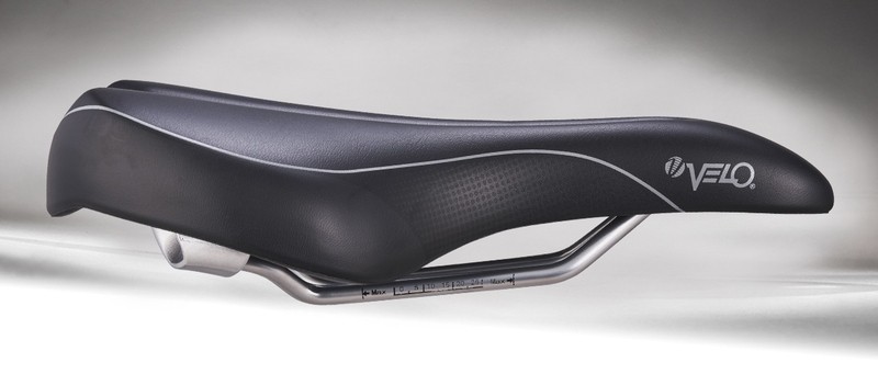 Selle VELO Zone Cut noire idéale pour le vélotaf et les balades de week-end