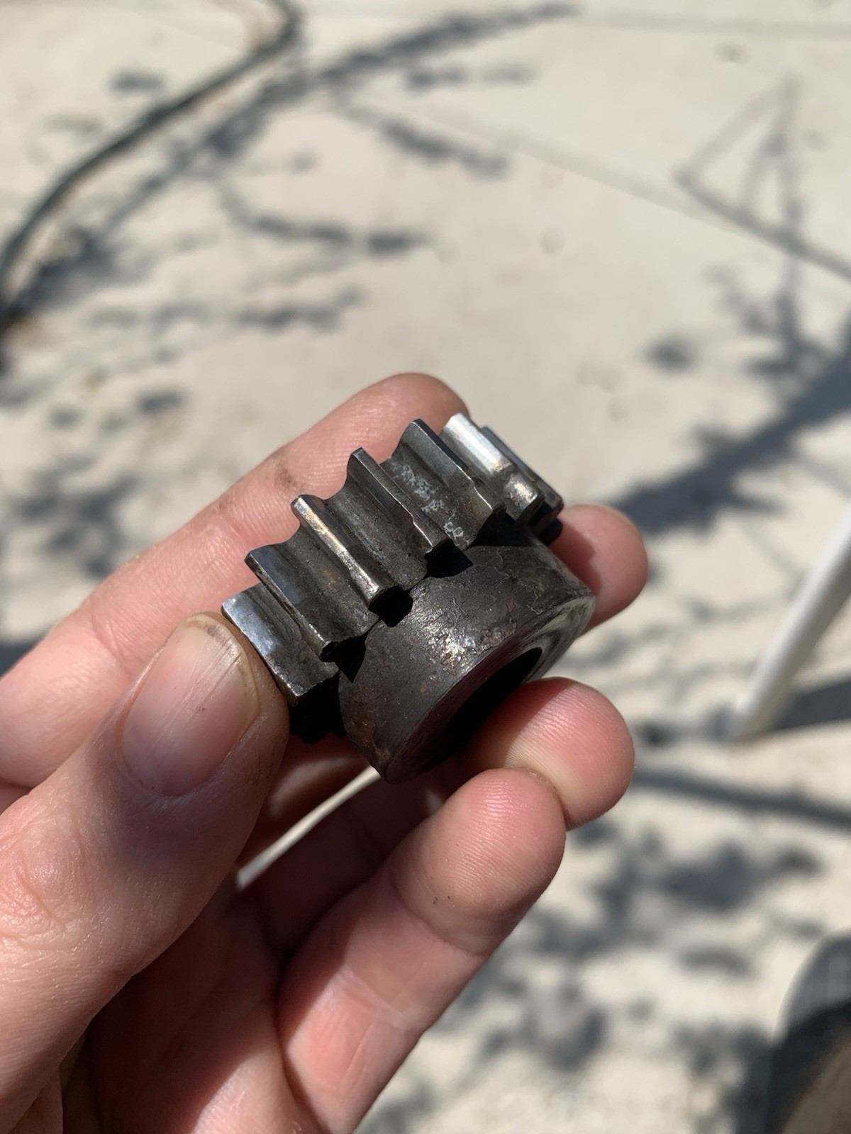 Bethlehem Apparatus Gl 100 Lab Lathe headstock  Gear Old. Rare parts 