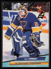 1992-93 Fleer Ultra #394 Guy Hebert Rookie St. Louis Blues NM