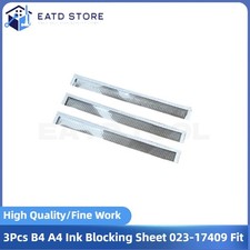 3Pcs B4 A4 Ink Blocking Sheet 023-17409 Fit For Riso EV ES RV RZ CV ZV CZ