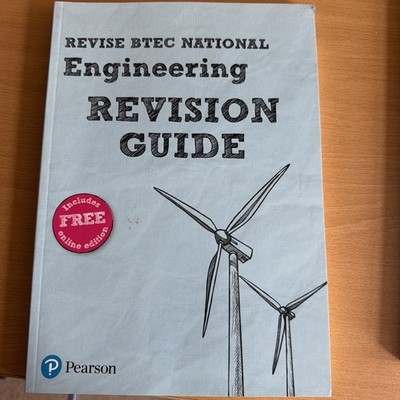 Pearson REVISE BTEC National Engineering Revision Guide: for home learning, 2022