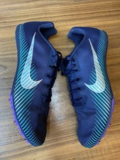 Nike Zoom Rival S 9 Track Spikes AH1020-406 Men  s Sz 9 Blue Purple Racing Shoes