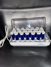 Remington Velvet Hot Roller Hair Setter Blue W/ Clips