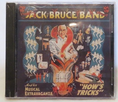 JACK BRUCE BAND How's Tricks? SEALED CD + BONUS Send For Me CD SINGLE 2-FER HTF