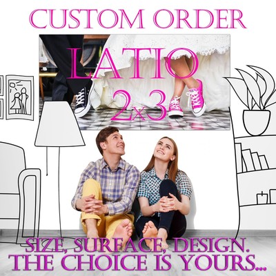 Leinwandbild, personalisiertes Poster. Wandbilder, Ihre Fotos gerahmt. 2x3...
