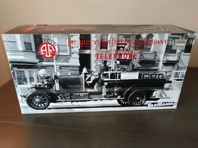 VNTG The Ahrens Fox Fire Engine Co Telephone Telemania Phone Vintage Fire Truck