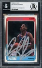 Dennis Rodman Signed 1988 Fleer RC 43 Detroit Pistons Beckett