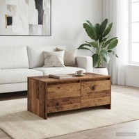 Couchtisch Eichenholz 90 X 50 X 41,5 Cm Holzwerkstoff