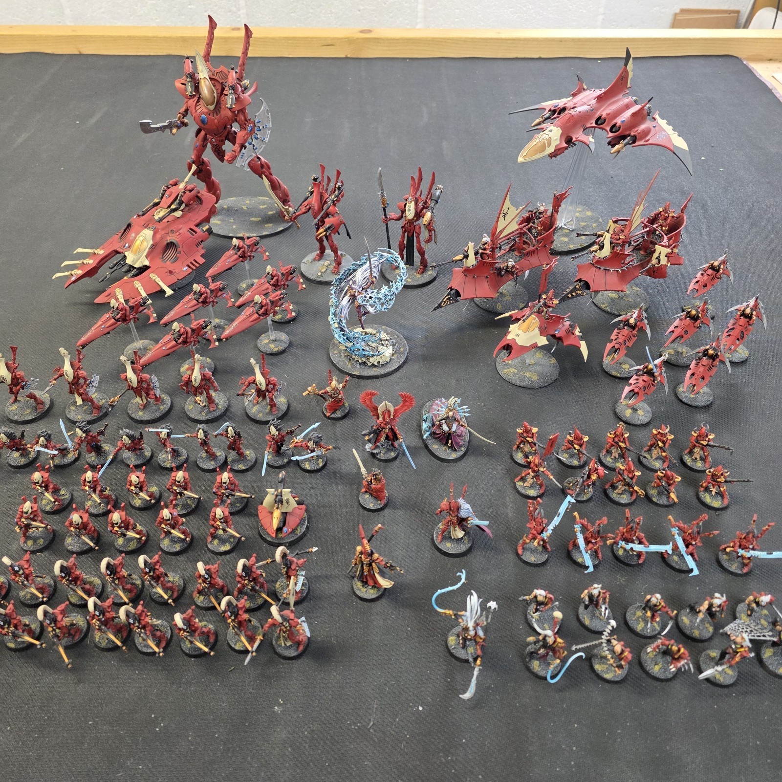 Aeldari Drukhari Ynnari Army Painted Warhammer 40k Eldar