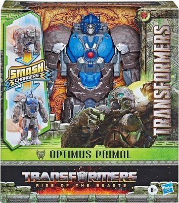 Hasbro Optimus Primal Smash Changer F4641 9'' Actionfigur Rise of the Beasts