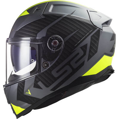Integralhelm LS2 FF811 VECTOR II Splitter Titan Matt Gelb Hi-Viz