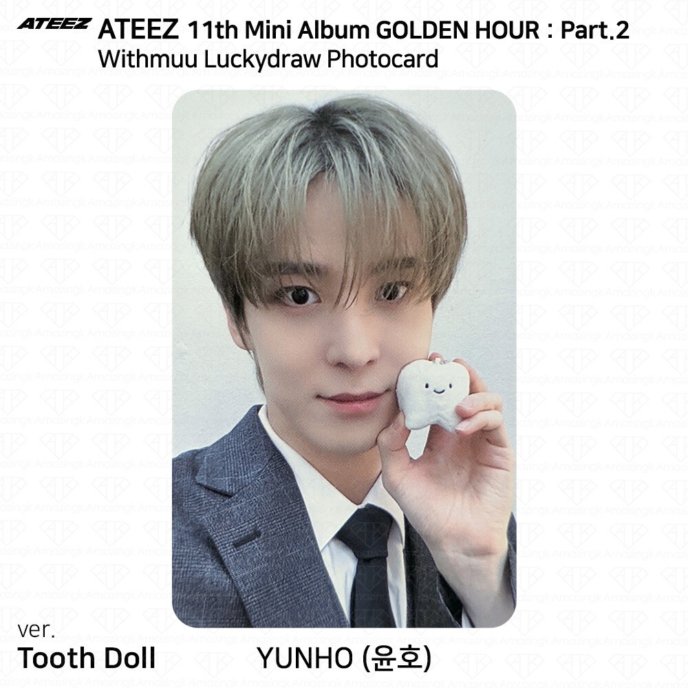 ateez gorlden hour withmuu ソンファ ラキドロ ATEEZ - GOLDEN HOUR : Part.2 [WITHMUU] LUCKY DRAW EVENT