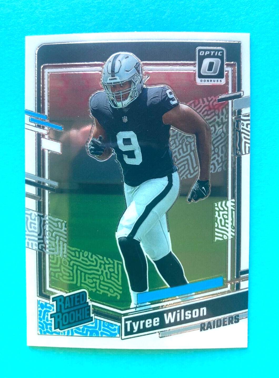 Tyree Wilson 2023 Panini Donruss Optic RC Rated Rookie  #262 Las Vegas Raiders