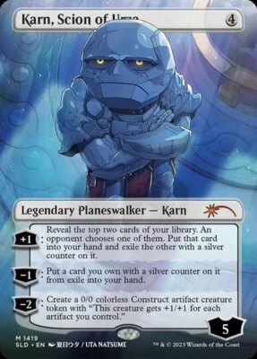 [1x] Karn, Scion of Urza (1419) - Foil Near Mint, English Secret Lair MTG Magic