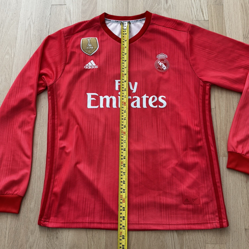 Adidas Real Madrid Ronaldo #7 Long sleeve Jersey - sz XL - Foto 8 di 9