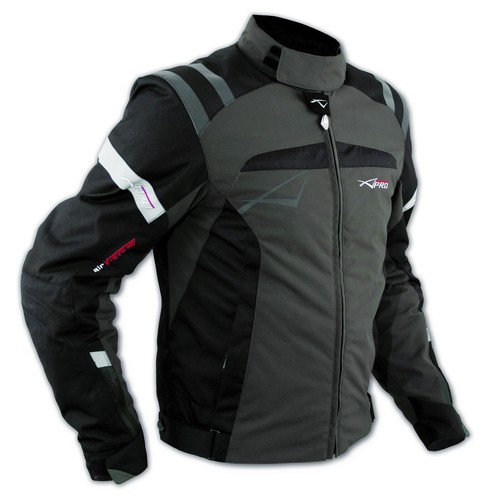 Jacke Sport Touring Stoff Motorrad Cordura CE Protektoren abnehmbar Roller - Bild 3 von 75