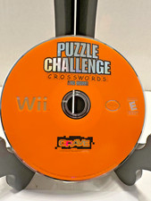 Puzzle Challenge: Crosswords And More! Nintendo Wii (Game Disc Only) (Tested)