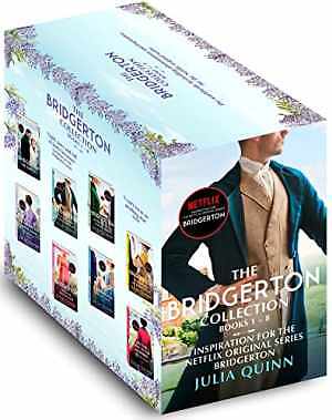 The Bridgerton Series Books 1-8 Paperback Box Set by Julia Quinn