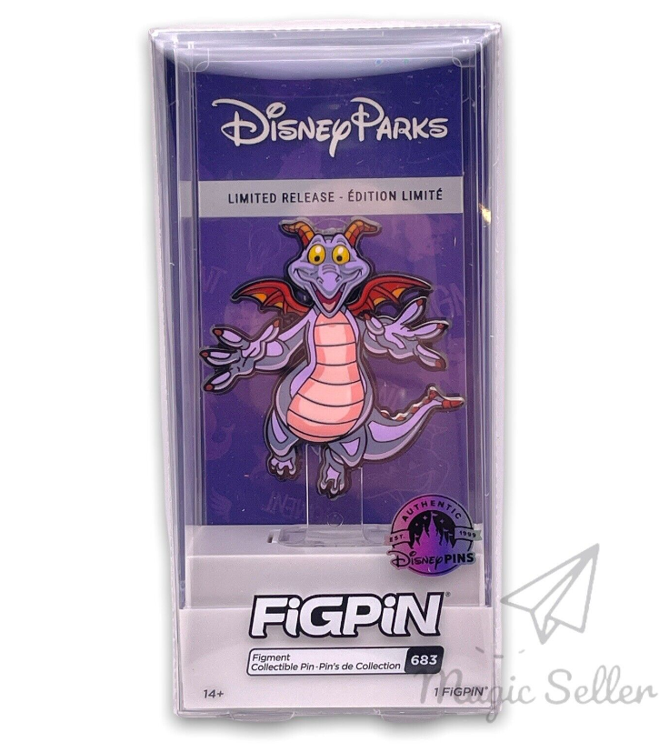 オズワルド オルテンシア フィグピン figpin ディズニー Figment FiGPiN 683 Disney Parks Exclusive Pin Figure LimIted