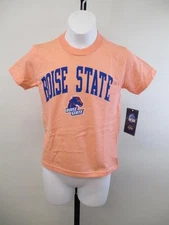 New Boise State Broncos Unisex Youth Sizes S-M-L-XL Orange Shirt