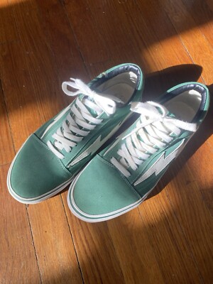 Revenge X Storm Bright Turquoise Sea Green Vans (Size 10)