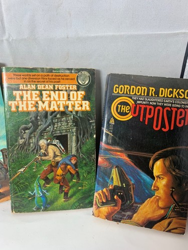 16 Vintage 1950's to 1980's Paperback Science Fiction Outerspace books #1 - Picture 12 of 13