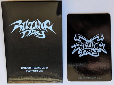 BABY RIIZE photocard -- RIIZING Day official MD random draw | eBay