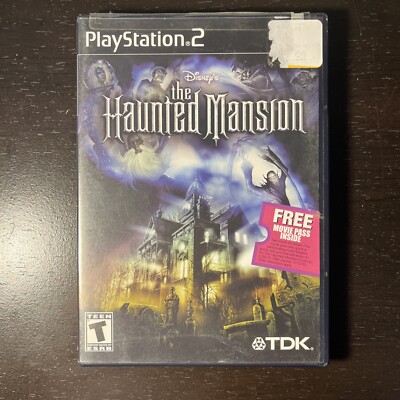 Disney's The Haunted Mansion - PlayStation 2 PS2 - Game, Case & Cover Art