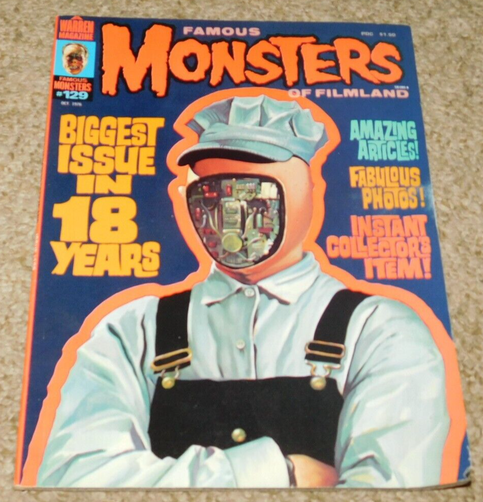 Famous Monsters #150 雑誌 ヴィンテージ VINTAGE 1976 # 129 FAMOUS MONSTERS MAGAZINE | eBay