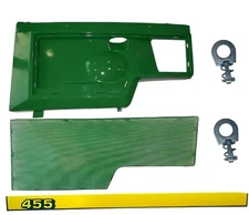 LH Side Panel/Screen/Sticker/Clip AM128983 M116021 Fits John Deere 455 UP S/N