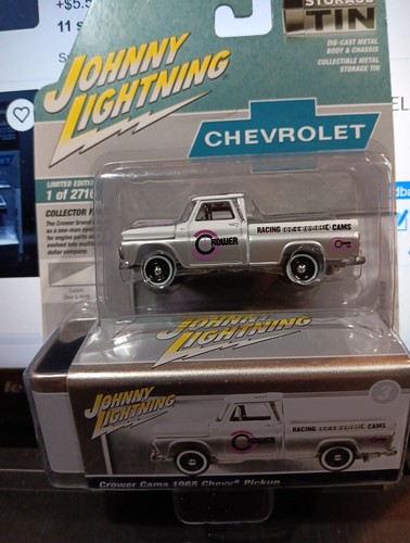 Johnny Lightning 2023 Crower Cams 1965 Chevy Pickup 1/2716 - Picture 2 of 2