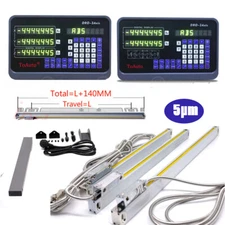 Linear Scale 2Axis/3Axis Digital Readout DRO Display Kit CNC Milling Lathe US