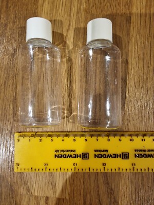 30 ml kleine ovale durchsichtige ovale Kosmetikflaschen aus Kunststoff x 20