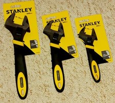 Heavy Duty Stanley Adjustable Wrench 150MM 200MM 250MM Laser Etched Scale New 