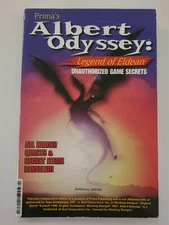 Albert Odyssey Unauthorized Game Secrets Prima Strategy Guide Sega Saturn