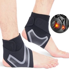 Ankle Brace Strap Compression Ankle Support Gear Pain Relief Arthritis Fitness