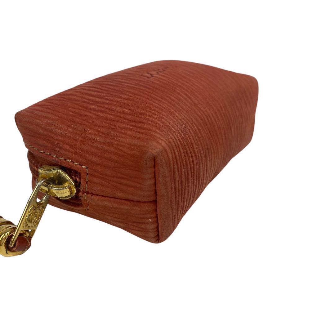 LOEWE Velazquez coin case mini pouch vintage red ladies from LOEWE Velazquez coin case mini pouch vintage red ladies from