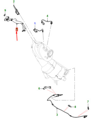 JAGUAR E-PACE X540 Oxygen Sensor J9C26975 NEW GENUINE | eBay UK