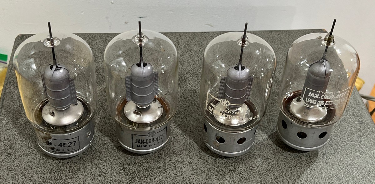 HEINTZ and KAUFMAN GAMMATRON 46 真空管 Heintz and Kaufman And Gammatron 257B / JAN-4E27 VACUUM TUBE