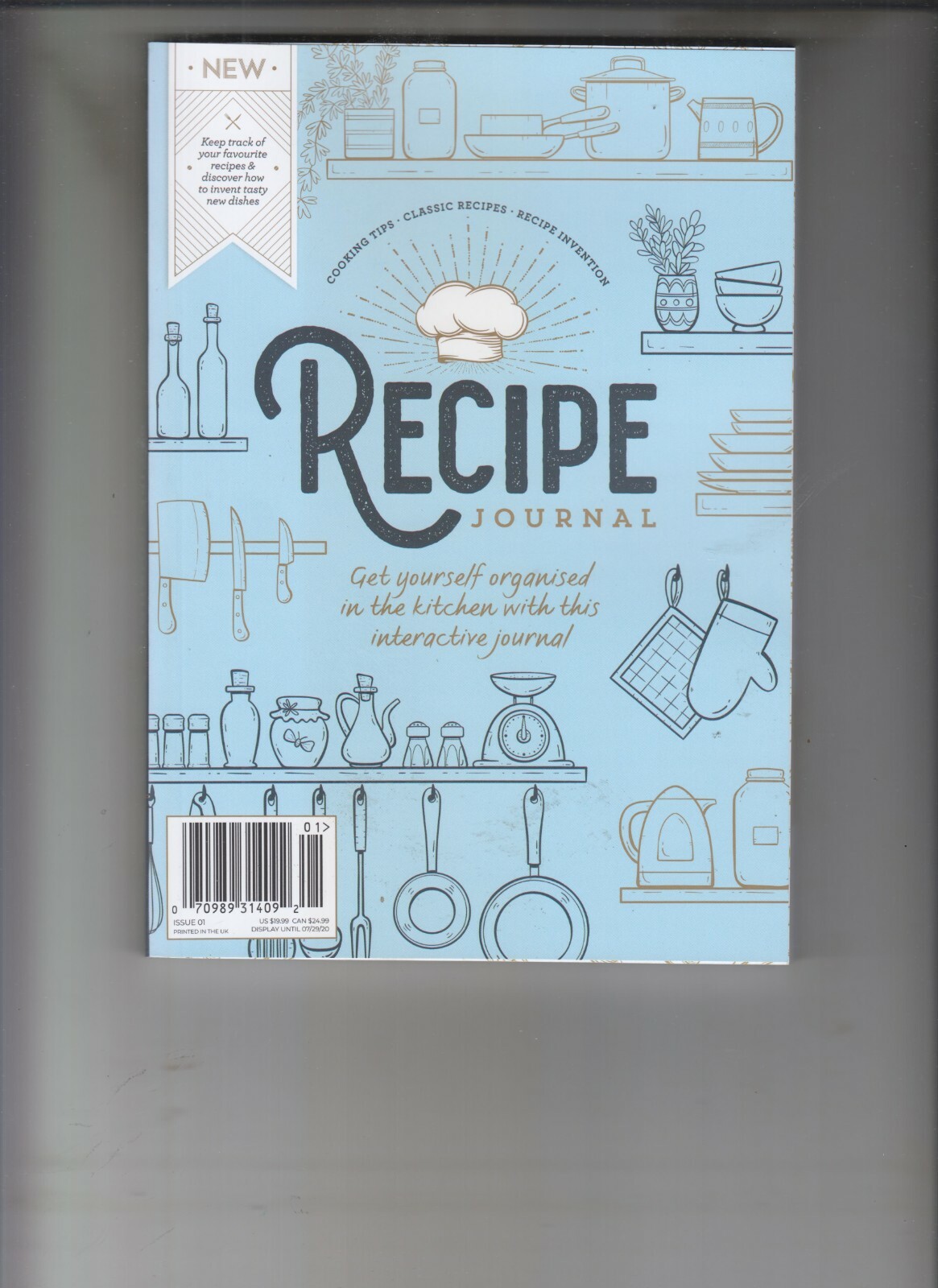 RECIPE JOURNAL MAGAZINE 2020 ISSUE #1 FUTURE PUBLISHING UK