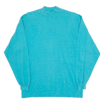 Maser Sweat À Capuche Léger Pour Hommes Bleu Col Montant M - Photo 1/4