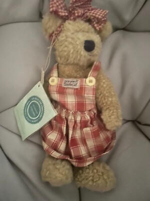 Boyds Bears Braunbär 9 Zoll groß seltener Fund